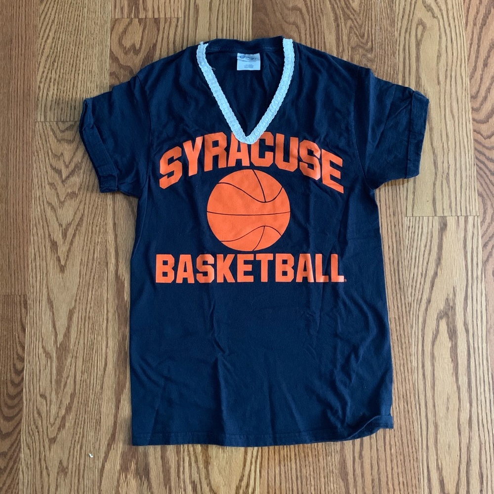 syracuse v-neck tshirt